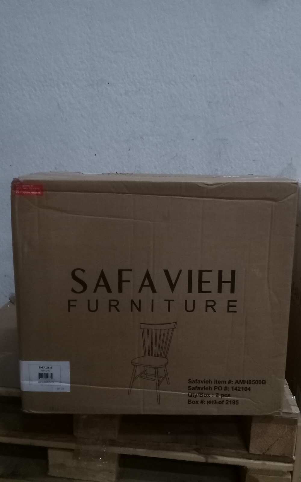 Safavieh PARKER SPINDEL SIDE CHAIR, Reduced Price 2172725969 AMH8500B