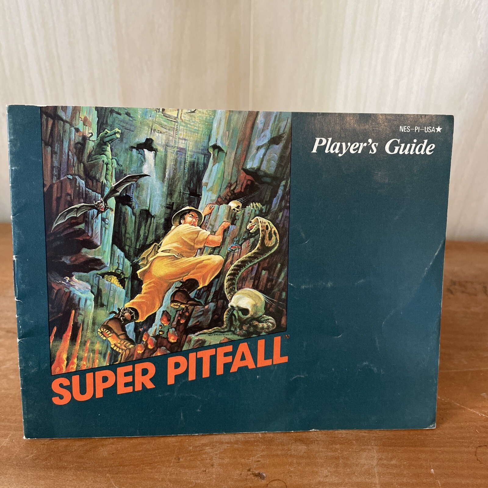 Super Pitfall (Nintendo Entertainment System, 1987) **MANUAL ONLY** See Pics