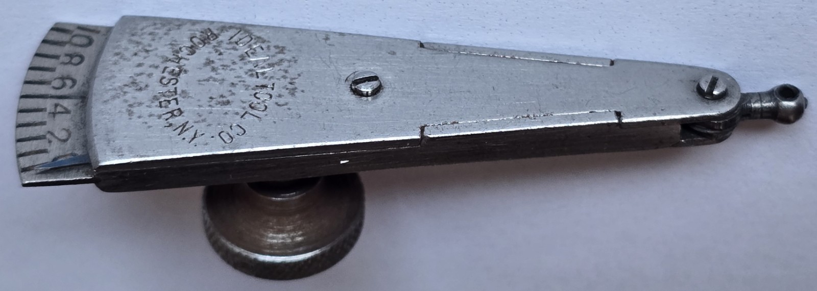 Vintage Double Scale Ideal Indicator from Ideal Tool Company
