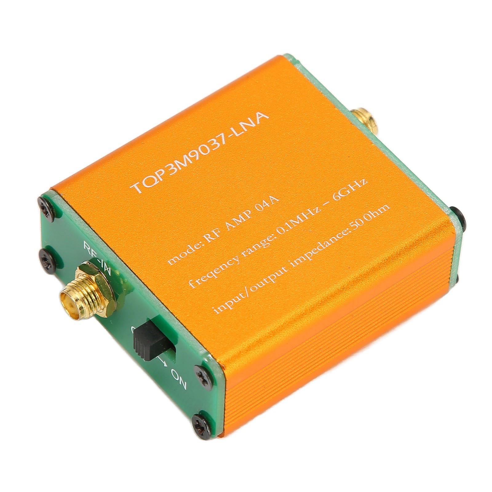 0.1MHz‑6GHz Full Band Low Noise Amplifier 20dB High Gain LNA RF Power Pream
