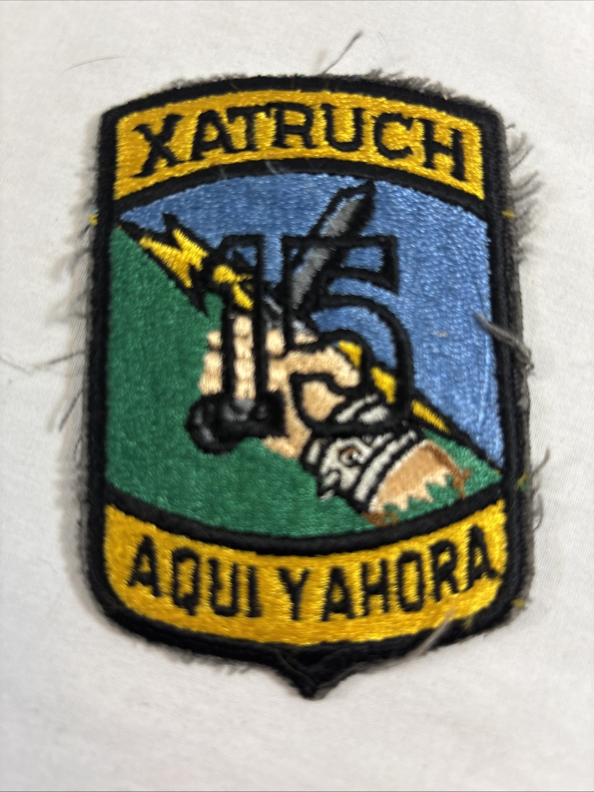 Honduran Army Patch Chatruch Here And Now