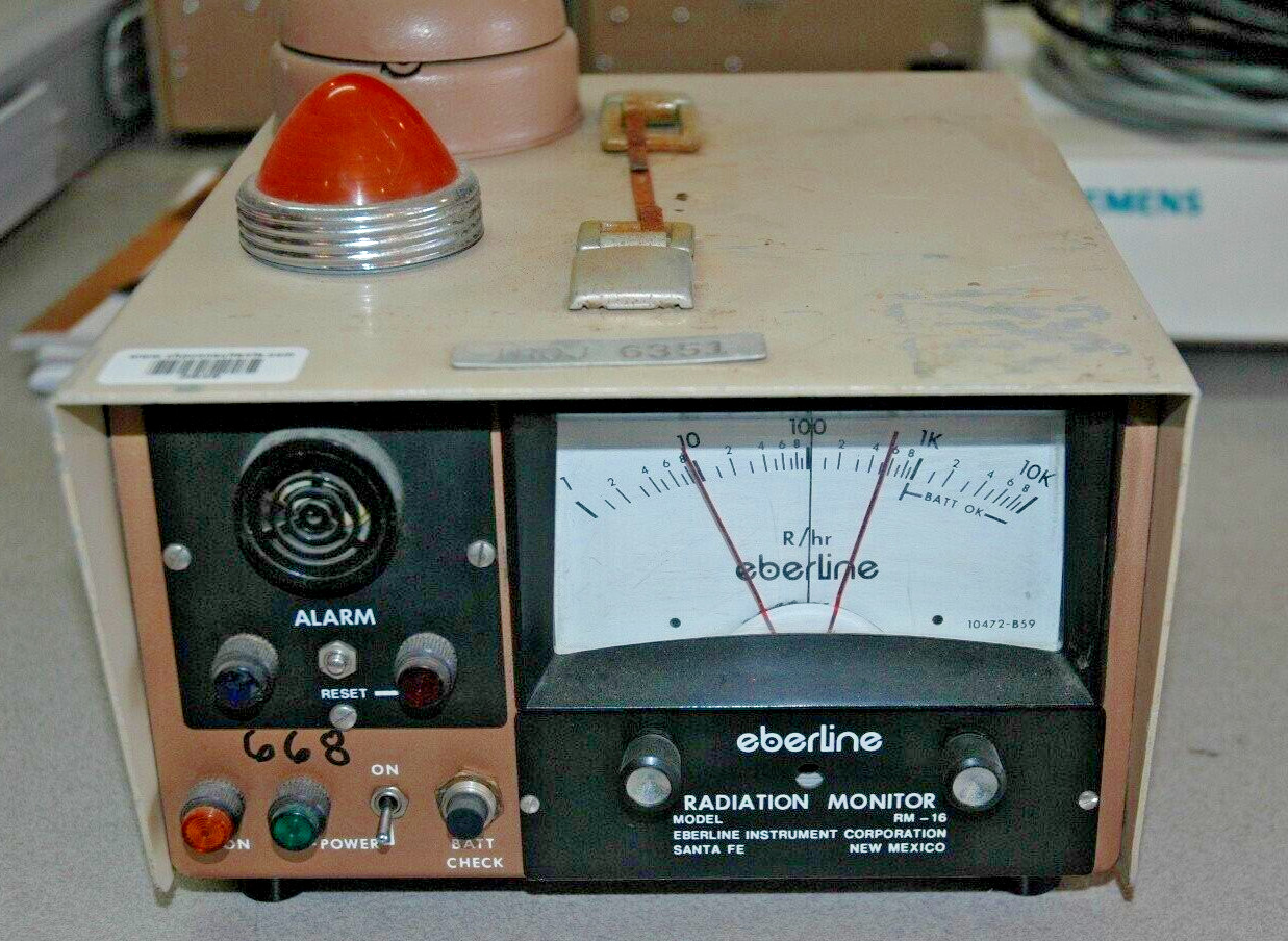 Eberline RM-16 Alarming Radiation Monitor
