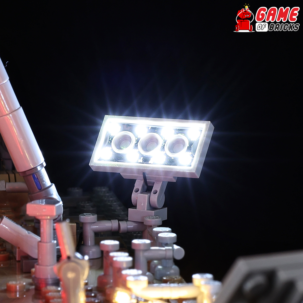 LED Light Kit for LEGO® NASA Artemis Space Launch System 10341 (Remote + Sound)