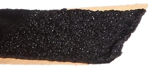 Black Tack Insulating Tape Prestite for AC Expansion Valve Bulb Evaporator 8"x2"