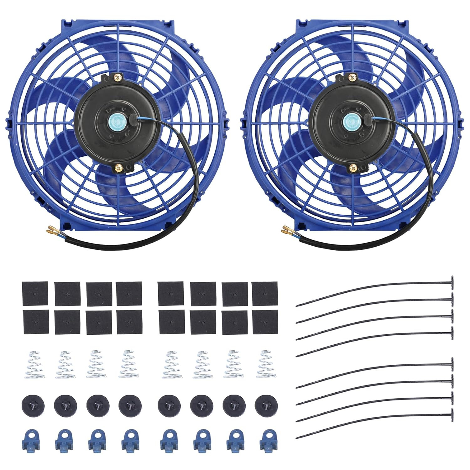 10" Electric Radiator Cooling Fan 80W Slim Design