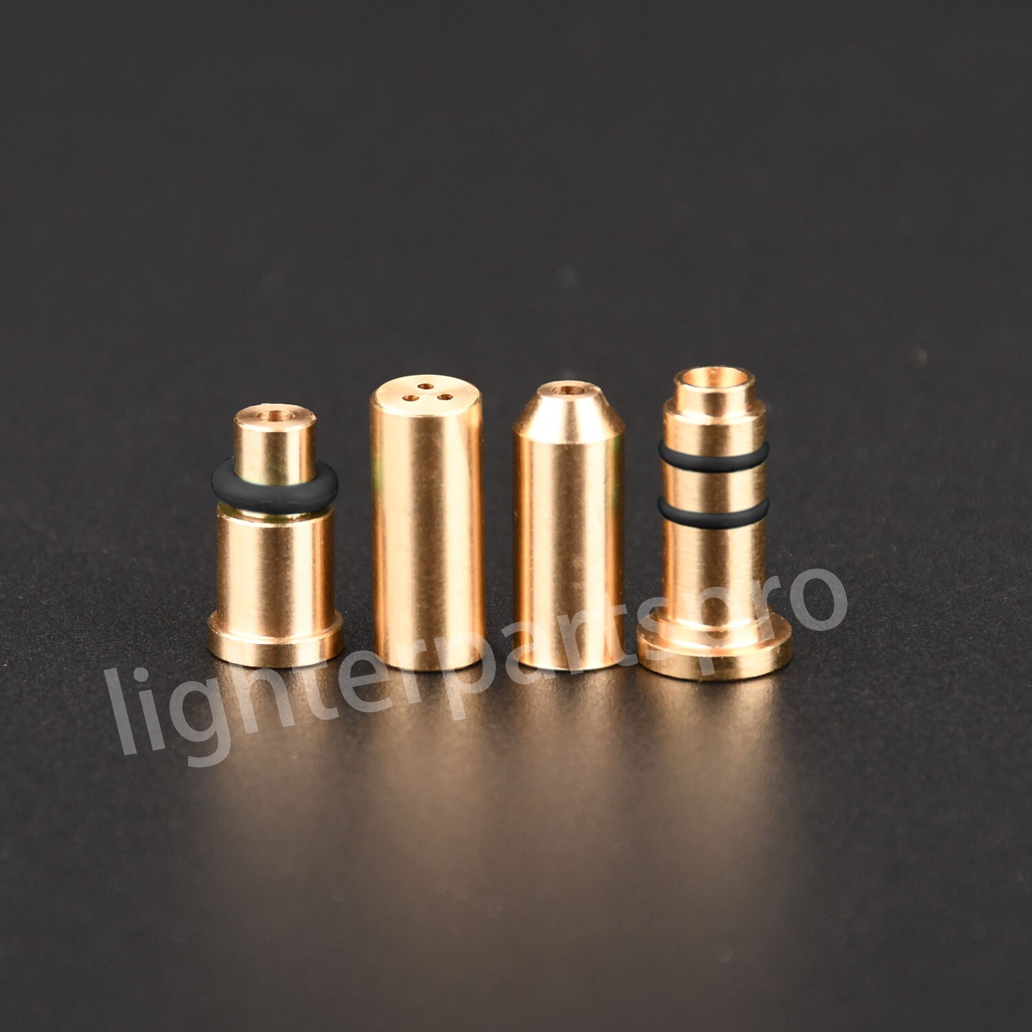 9pcs Reusable Gas Refill Adapters Metal for ST Dupont Dunhill and other Lighters