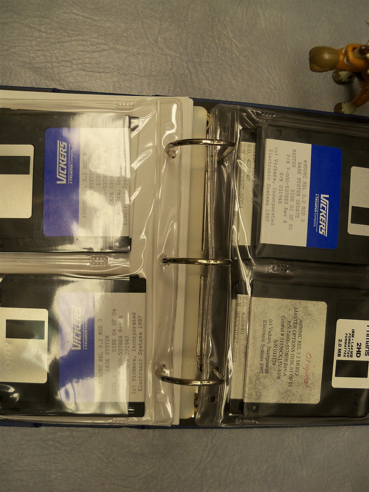 Cincinnati Vickers Acromatic A950MC Rel 3.2 Mod 3 Executive Software Package