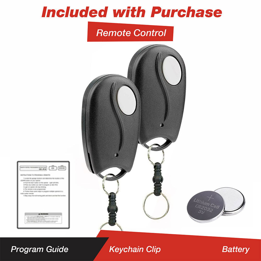 1/2pcs for Linear MegaCode Block Coded Key Ring Transmitter, 1-Channel (ACT-31B)