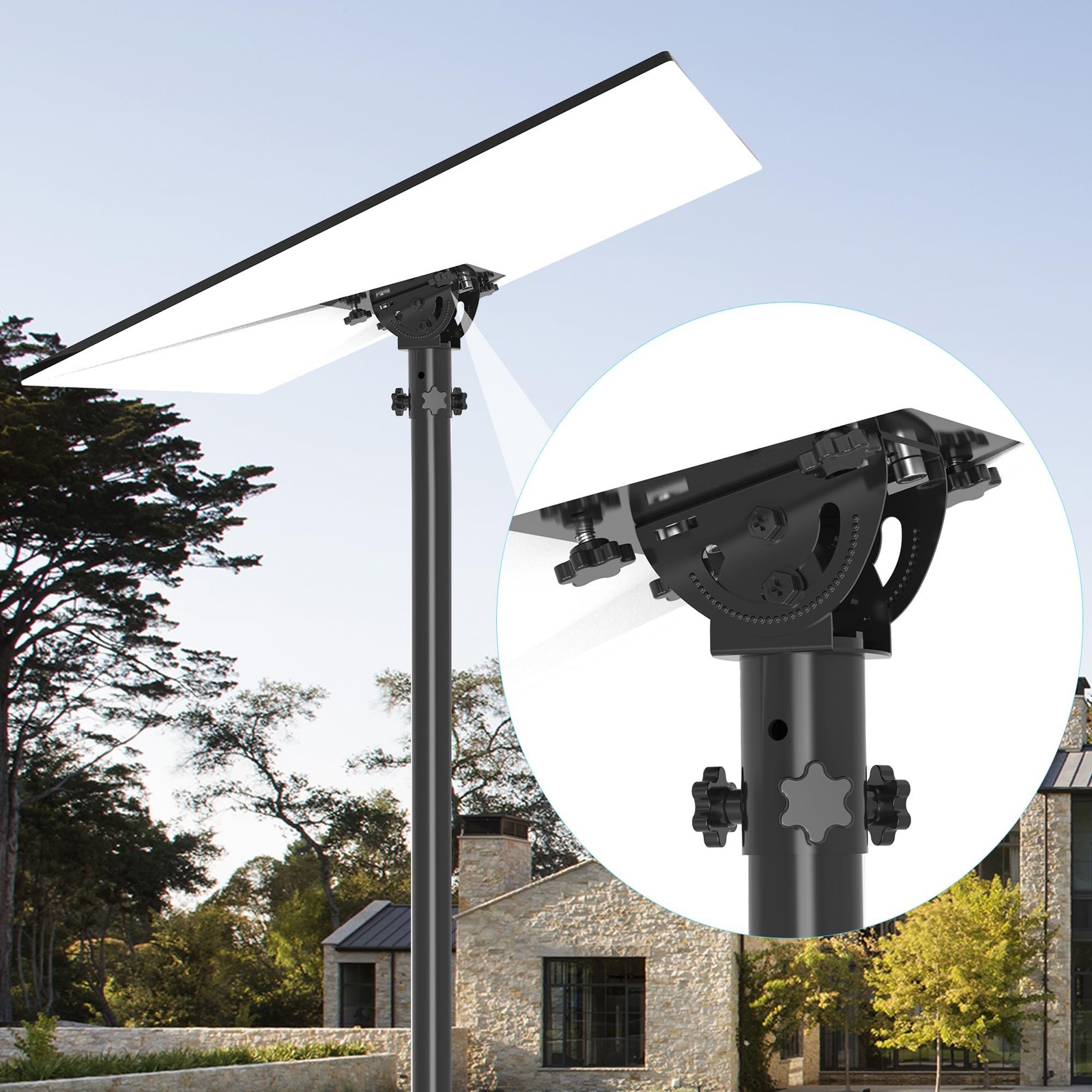 Star-Link Standard Gen3/4/4X Pipe Adapter Mount, Adjustable Tilt Angle