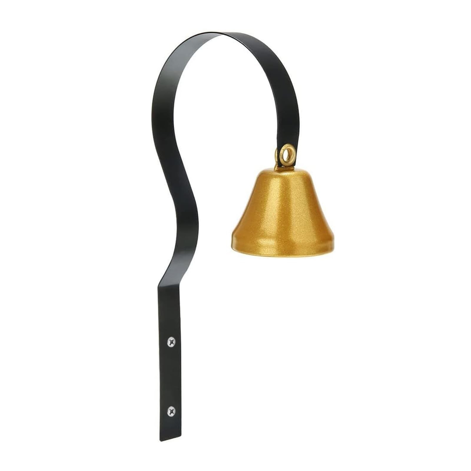 Retro Doorbell, Traditional Metal Shopkeepers Bell, Home Office Retail gold