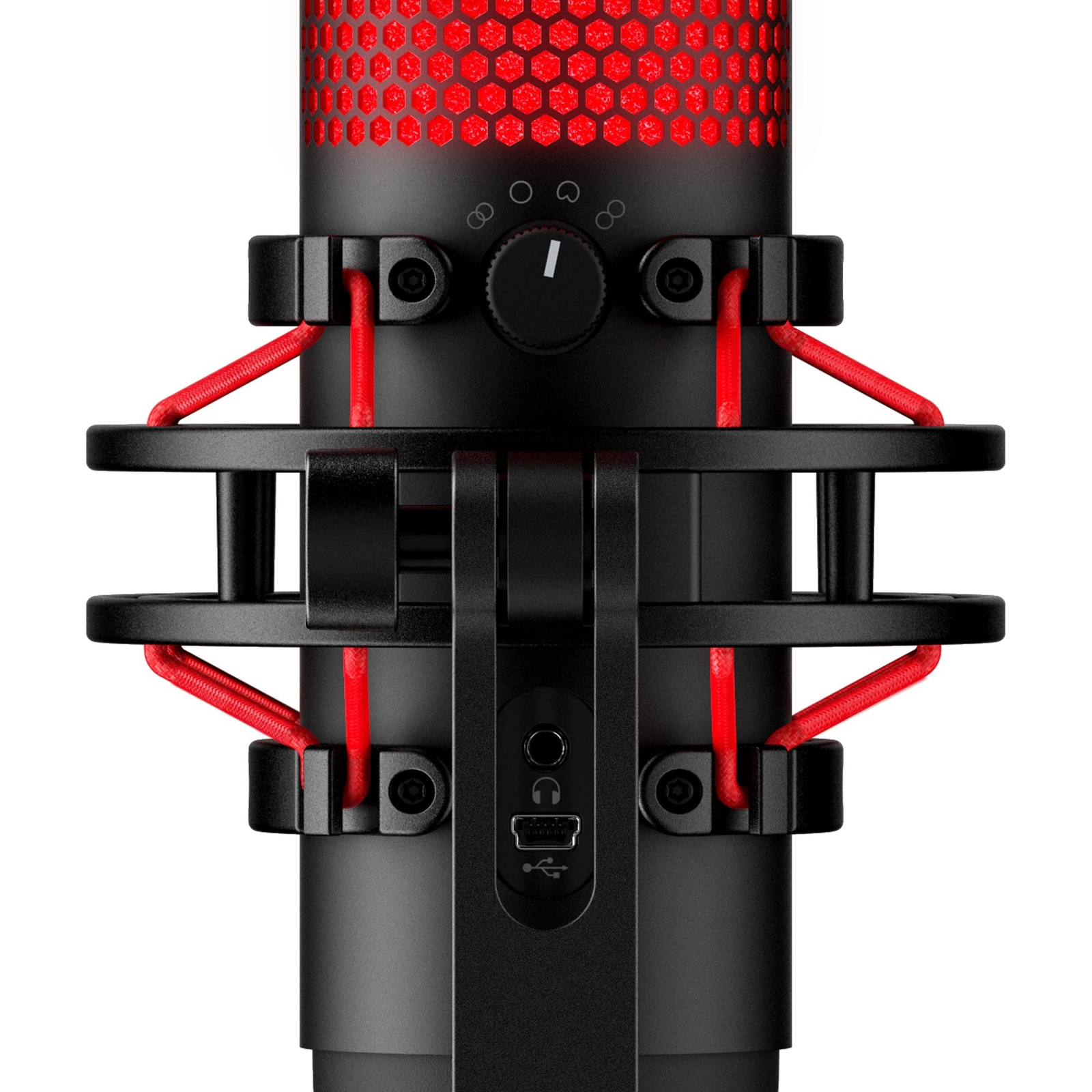 HyperX HP QuadCast Rouge