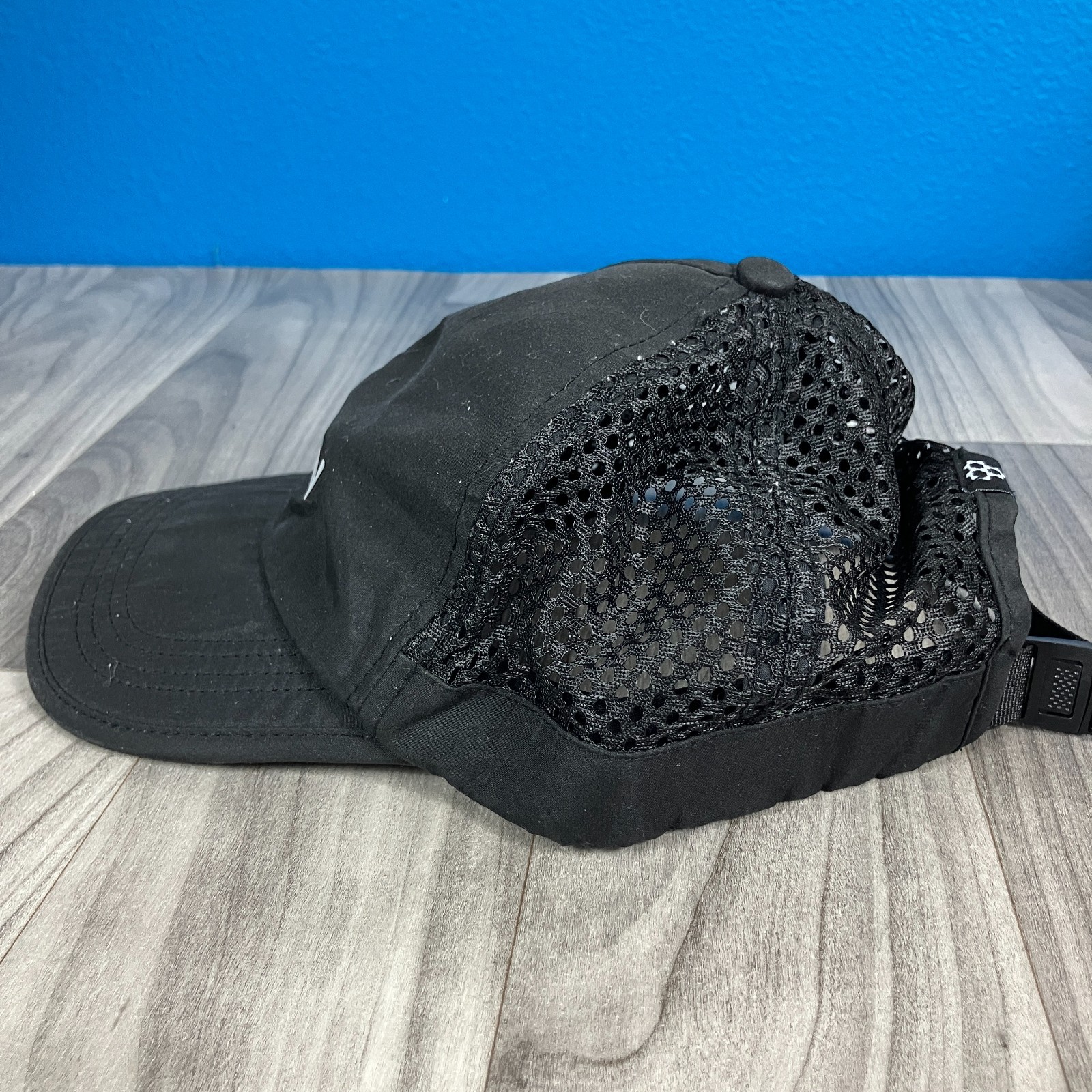 CRBN Trucker and Runner Hat - Lightweight & One Size Performance Hat Black