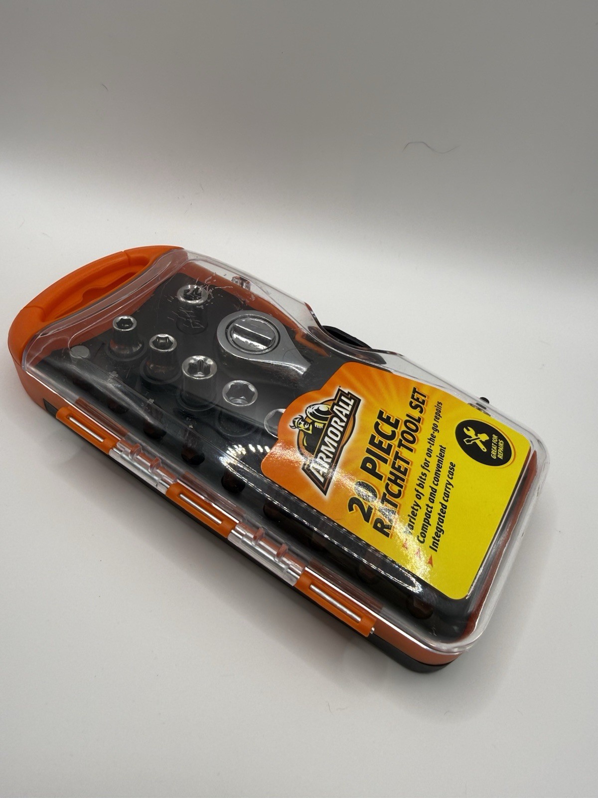 ArmorAll 20-Piece Ratchet Tool Set Socket Set Repair Kit - NEW