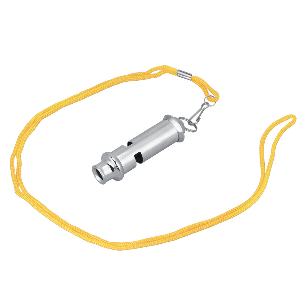 Training Whistle Portable Stainless Steel Pet Birds Training Supplies