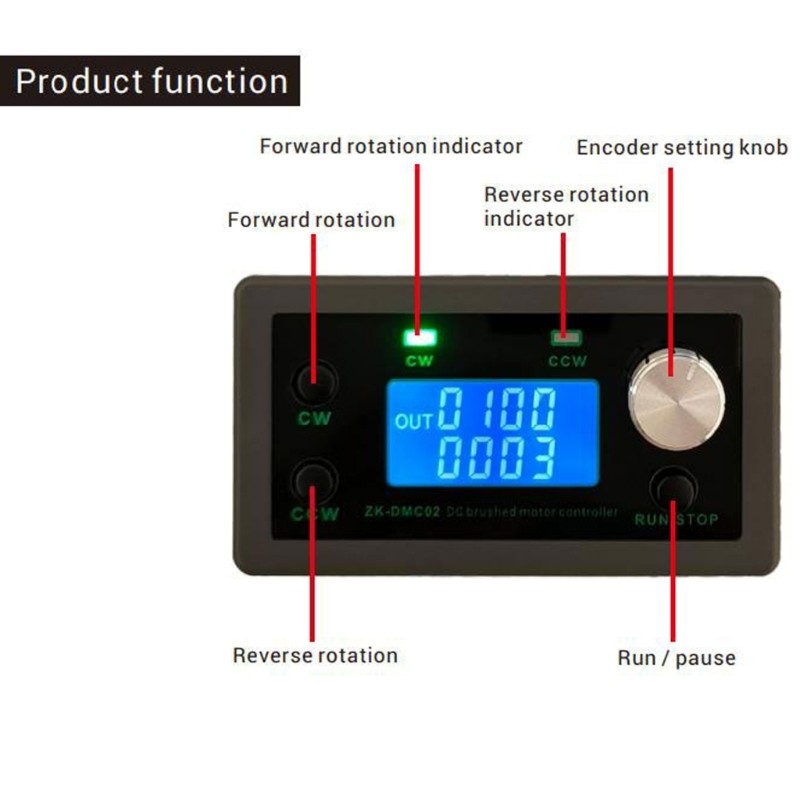Highly Power Stepper Motor Driver Replacement Forward Reverse Control Driver