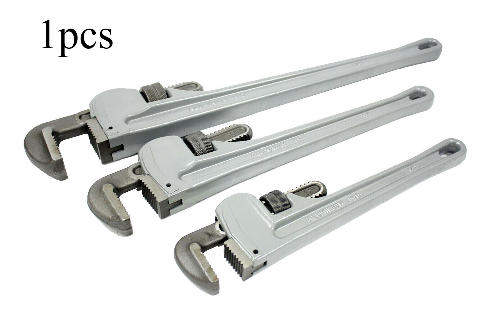 Aluminum Alloy Handle Ultra-light Pipe Wrench Wrench Repair Tool