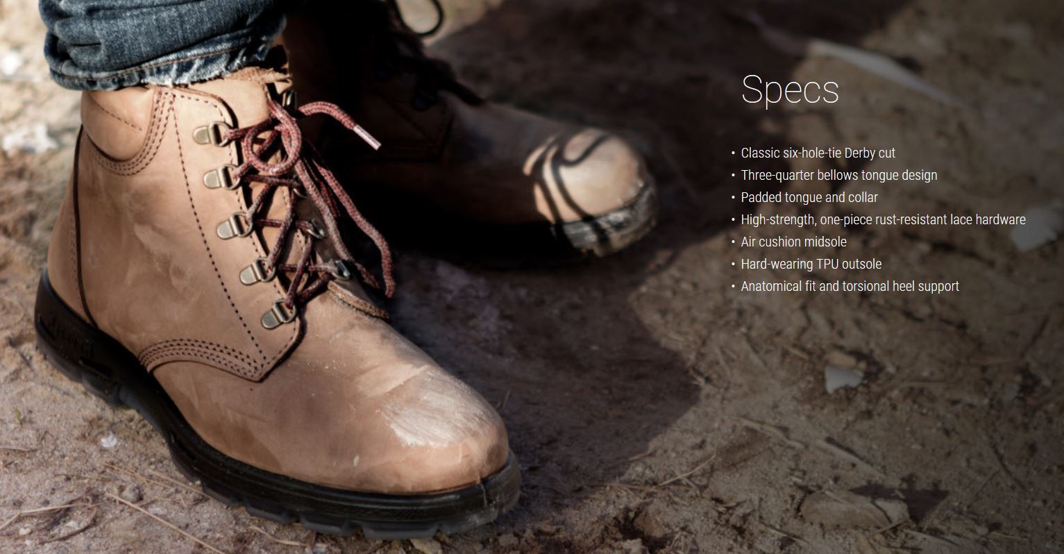 NEW! Redback UACH Alpine Non Safety Work Boots Soft Toe - AUSTRALIAN MADE