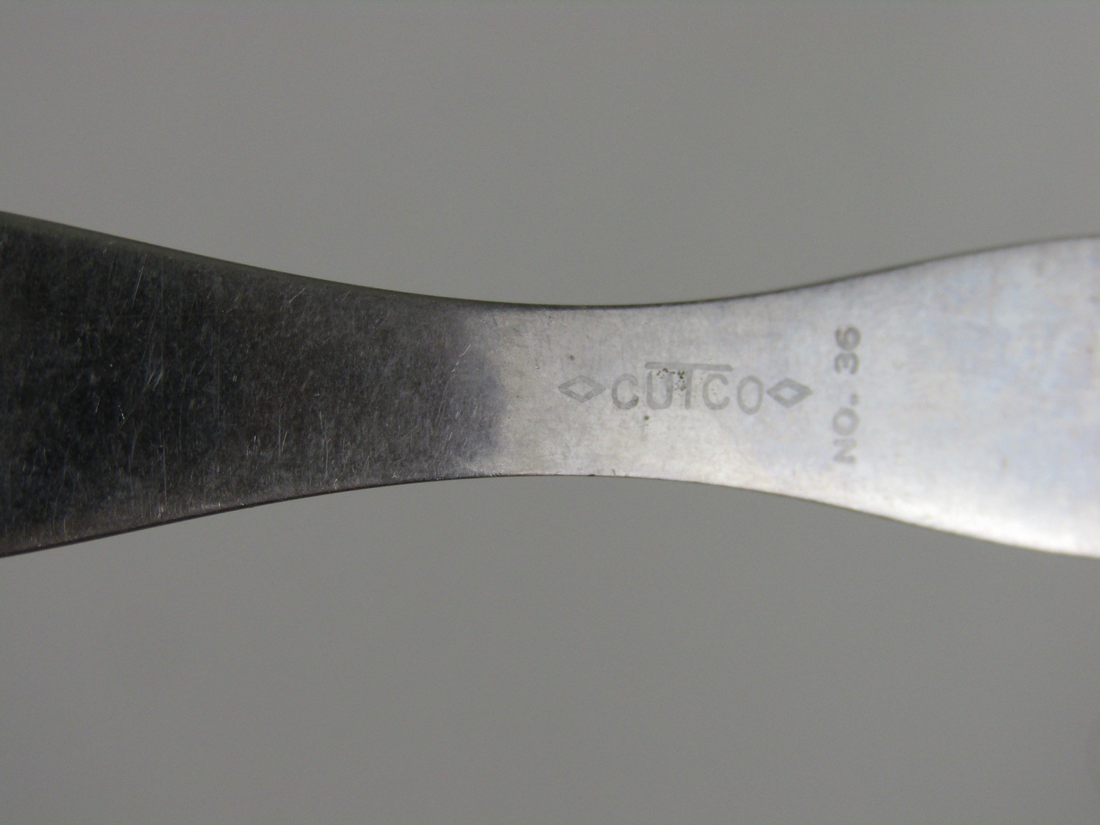 Vintage Cutco 2 Prong Fork Set-No. 36 & 37-Wood Handle-Old Logo-VGUC