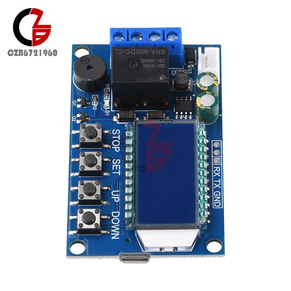High-Precision Digital Thermostat DC 6.0-30V Temperature Controller -50°C~110°C