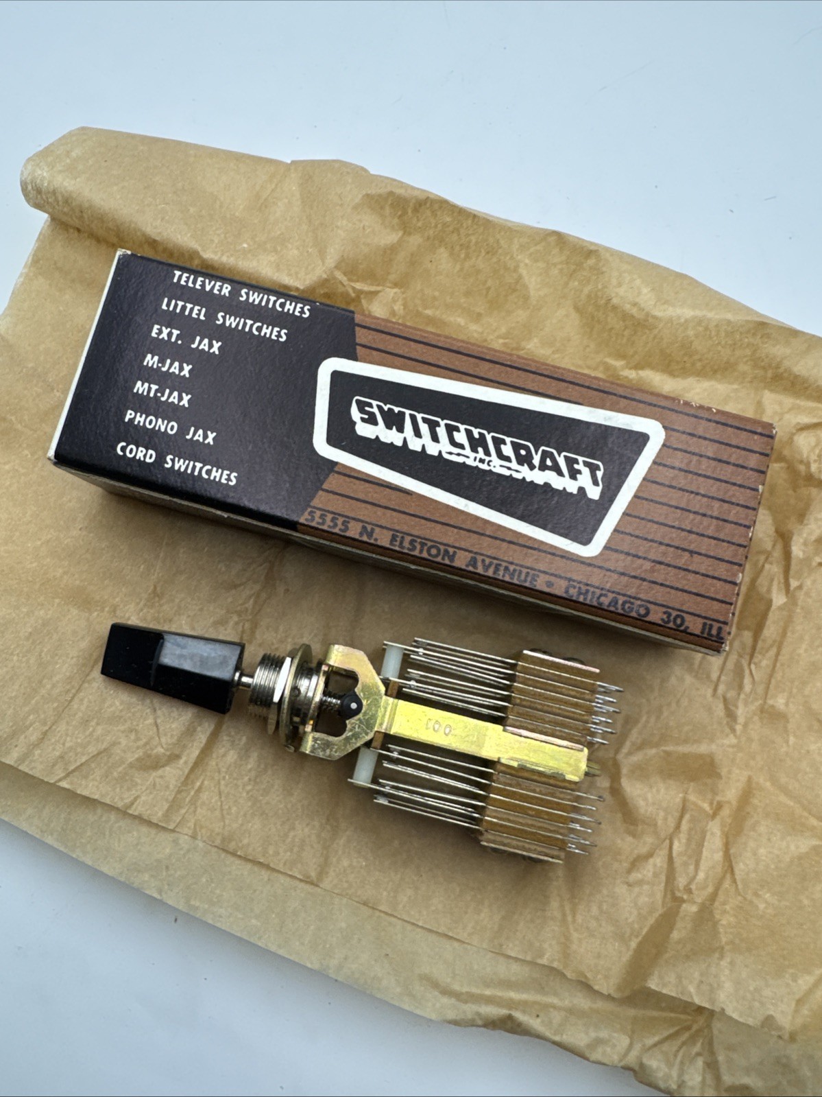 Switchcraft Toggle Switch 41324L NIB