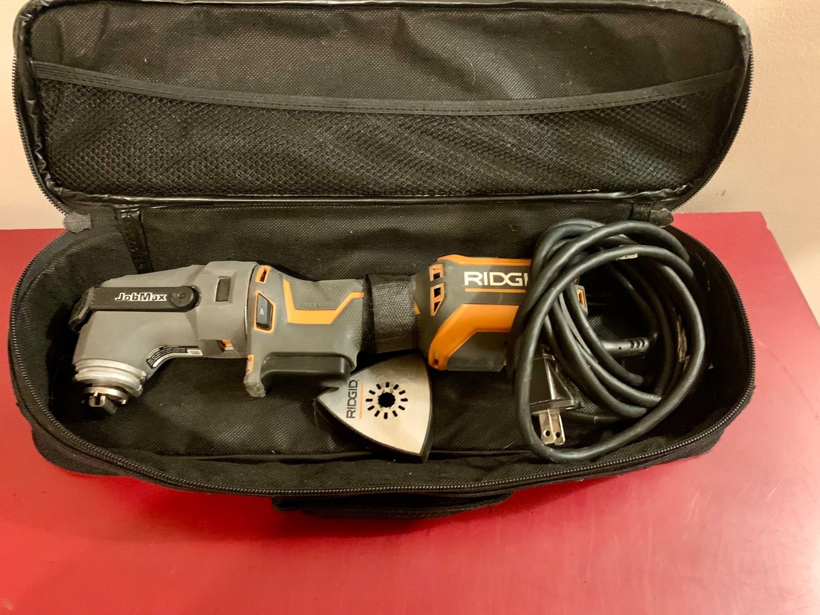 Ridgid JobMax Multi-Tool With Soft Zip-Up Case