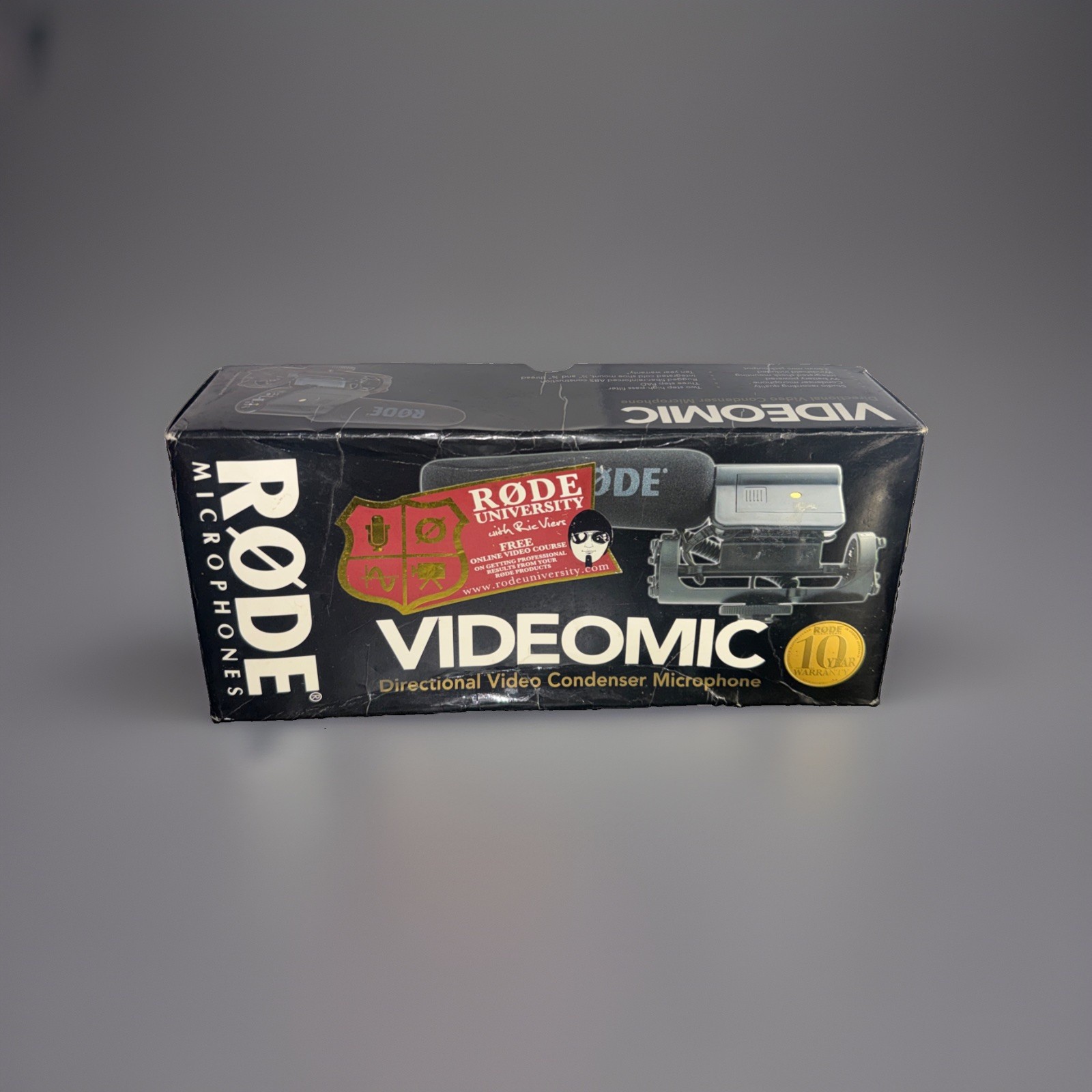 RODE VideoMic Directional Video Microphone On Camera Shot Gun Mode Vlogging Mic