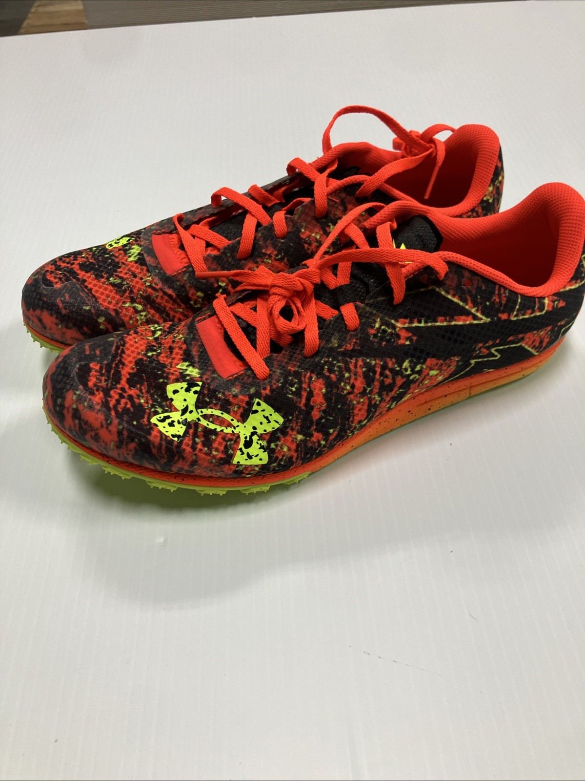 Under Armour XC MD Spike Track Shoes Multicolor Mens Size 12 Cross Country