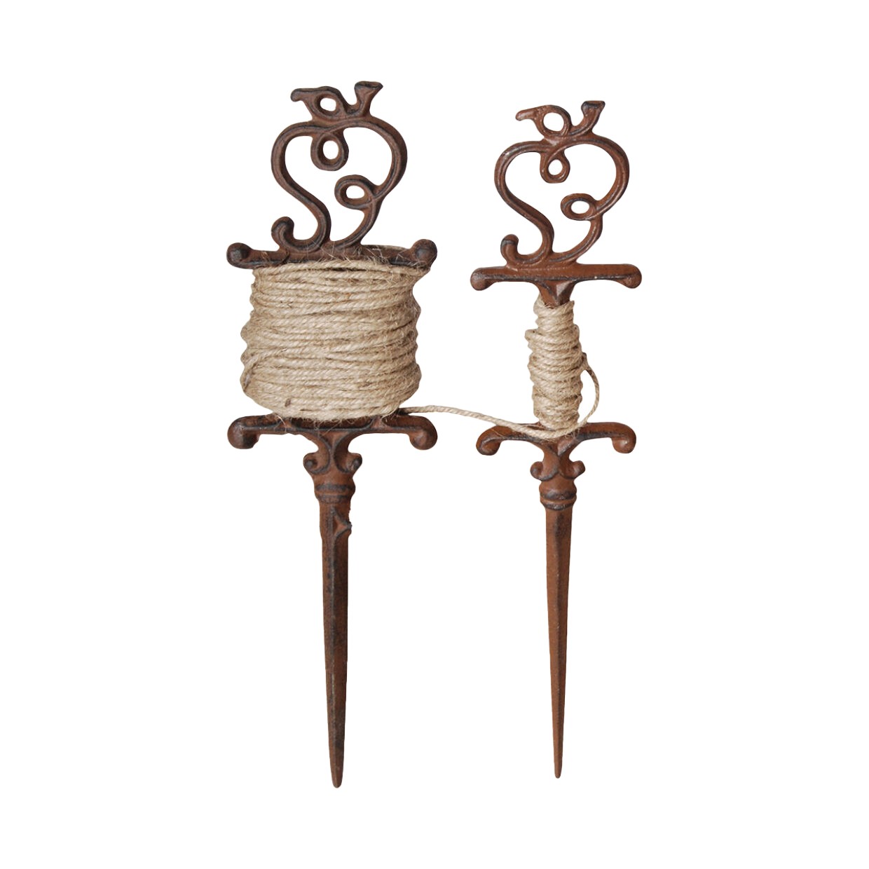 Drip Depot Rusted Iron Garden Row Marking Set