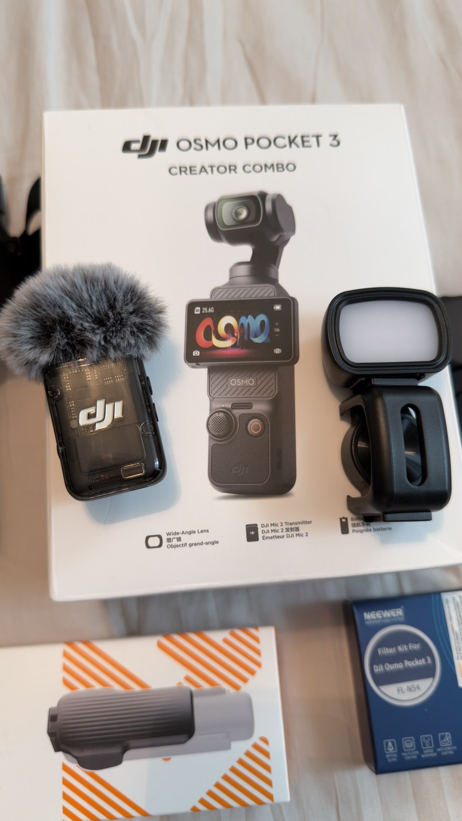 DJI Osmo Pocket 3 Creator Combo- Beyond Excellent Condition