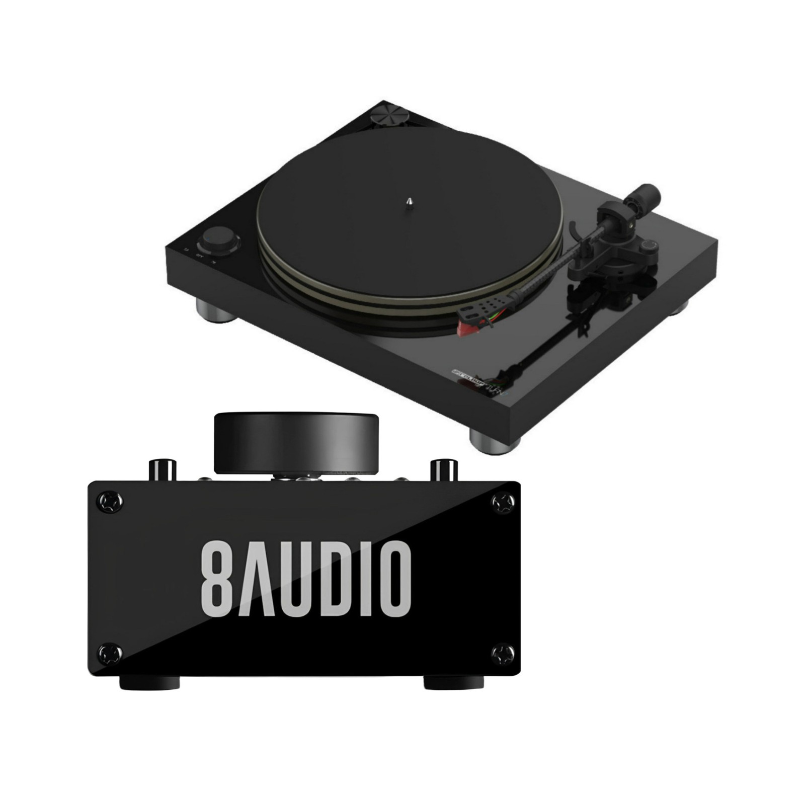 Reloop Turn 7 Premium HiFi Belt Drive USB Turntable with Amplifier System