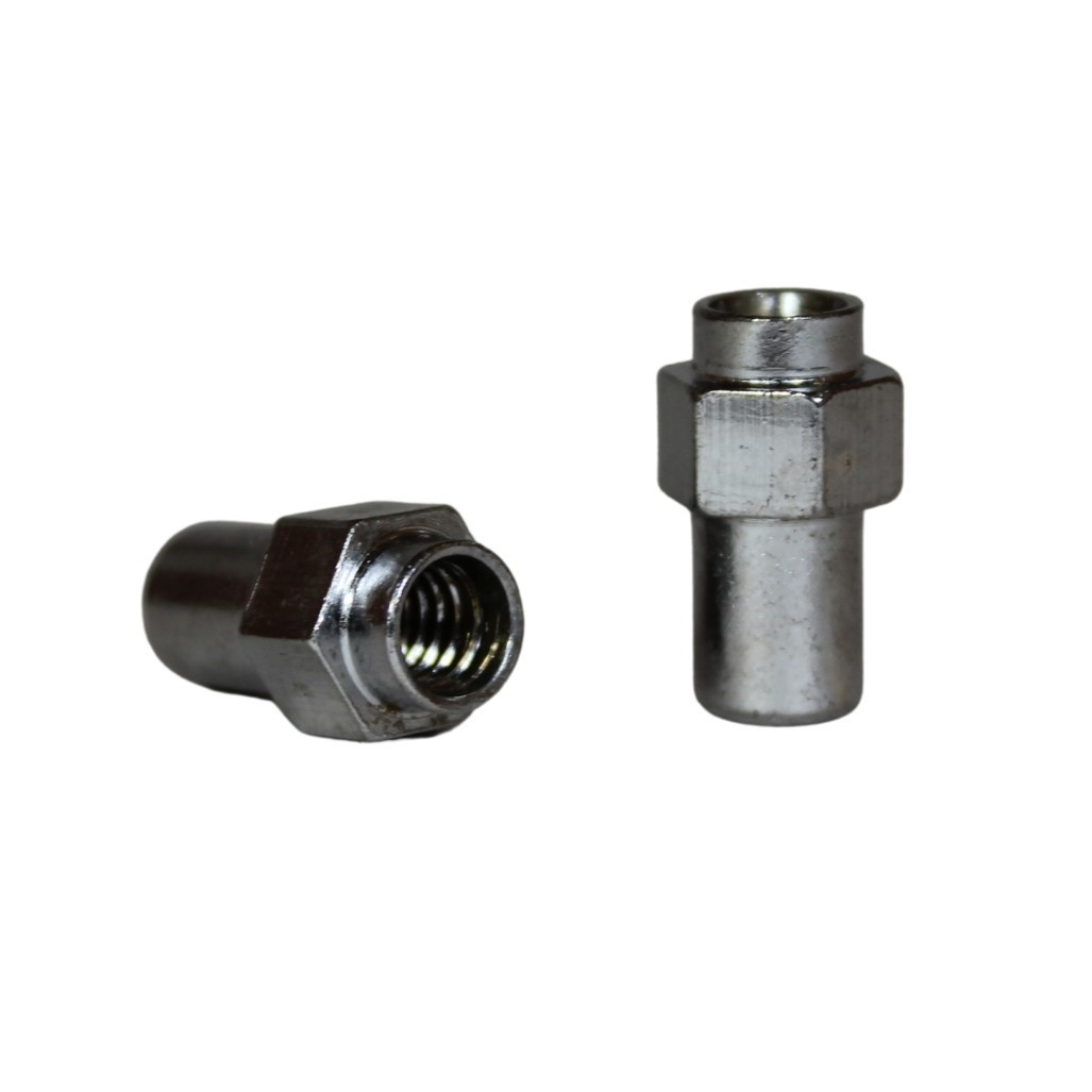 12 pcs 6MM Large Lug Swivel Nut Drum Lug Nut Chrome (Not for 7/32" in Dia. Rods)