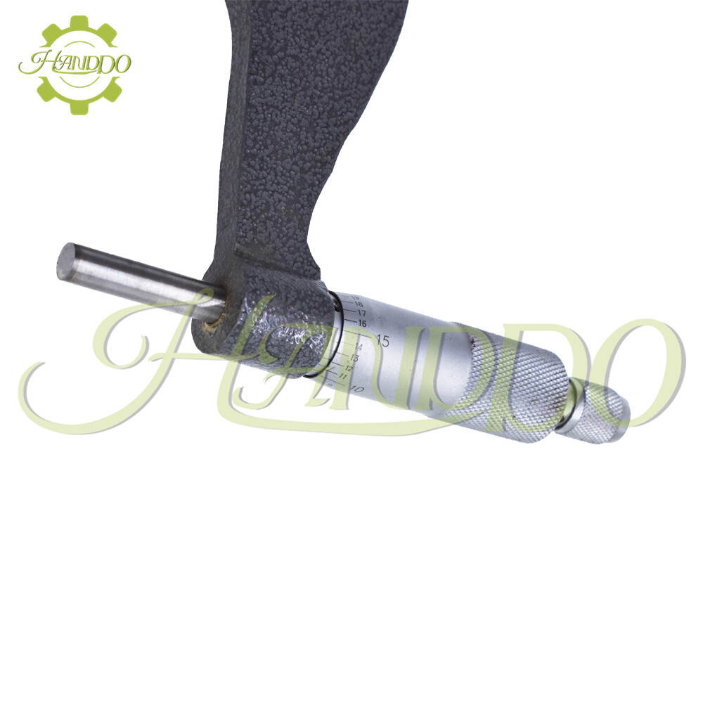 Outside Micrometer 4-5"/0.0001" Carbide Tipped Precision Micrometer