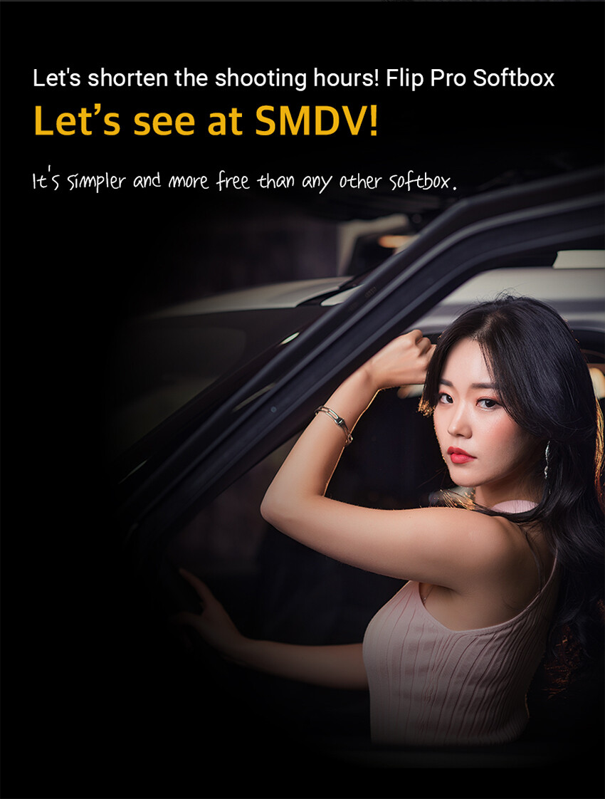 SMDV SPEED-BOX FLIP44PRO Quick Soft Diffuser f/ Bowens Elinchrom Profoto Strobe