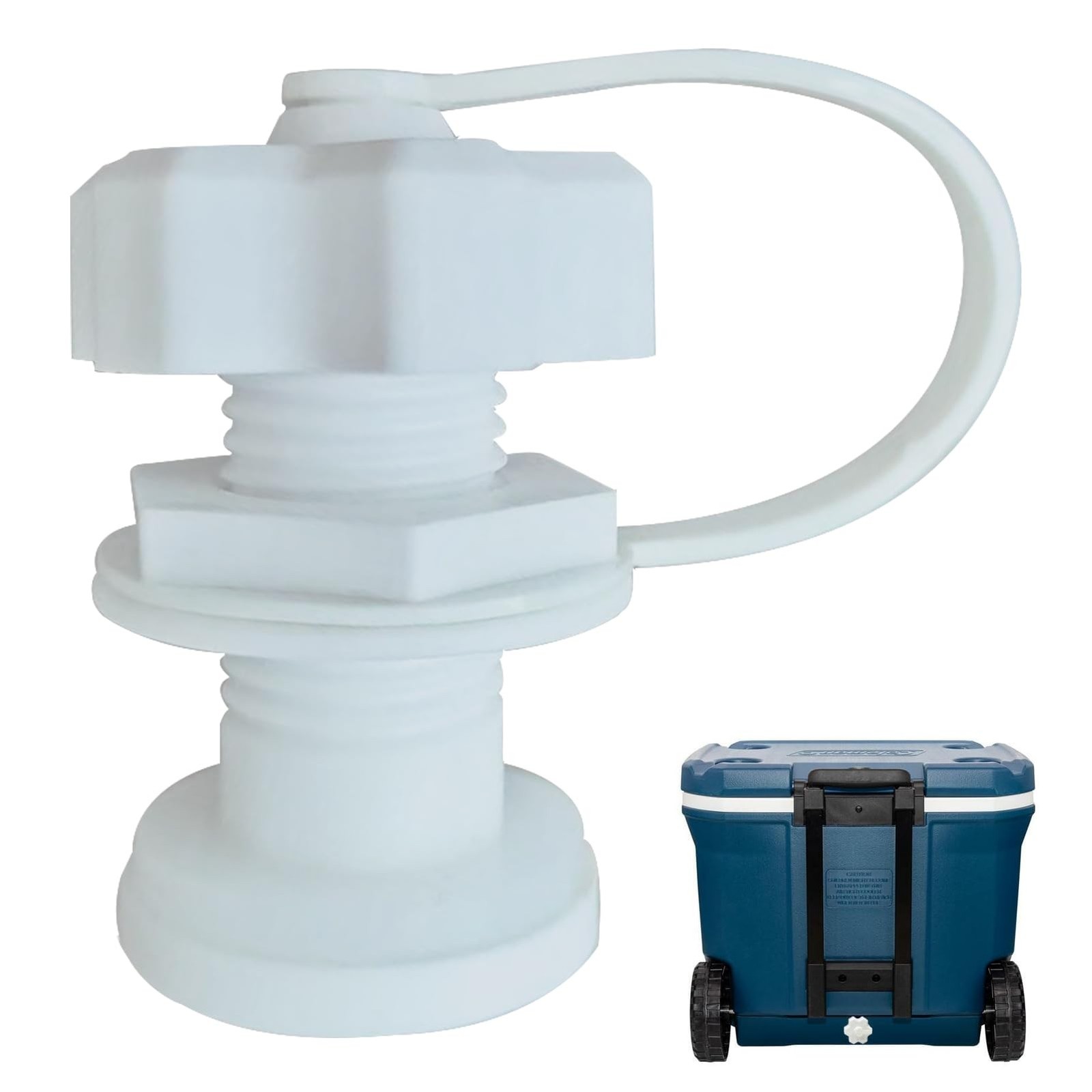 Cooler Drain Plug Kit – Replacement Cooler Drain Plug, 1.97 Inch Length, C