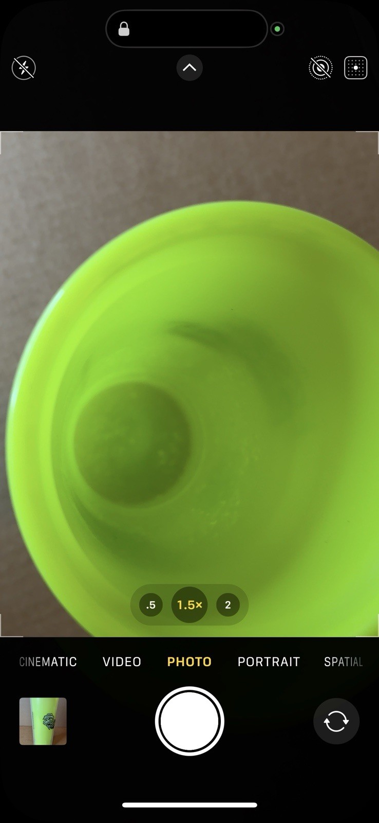 Rocket City Trash Pandas Cup by Whirley Neon Yellow / Green Baseball Minors