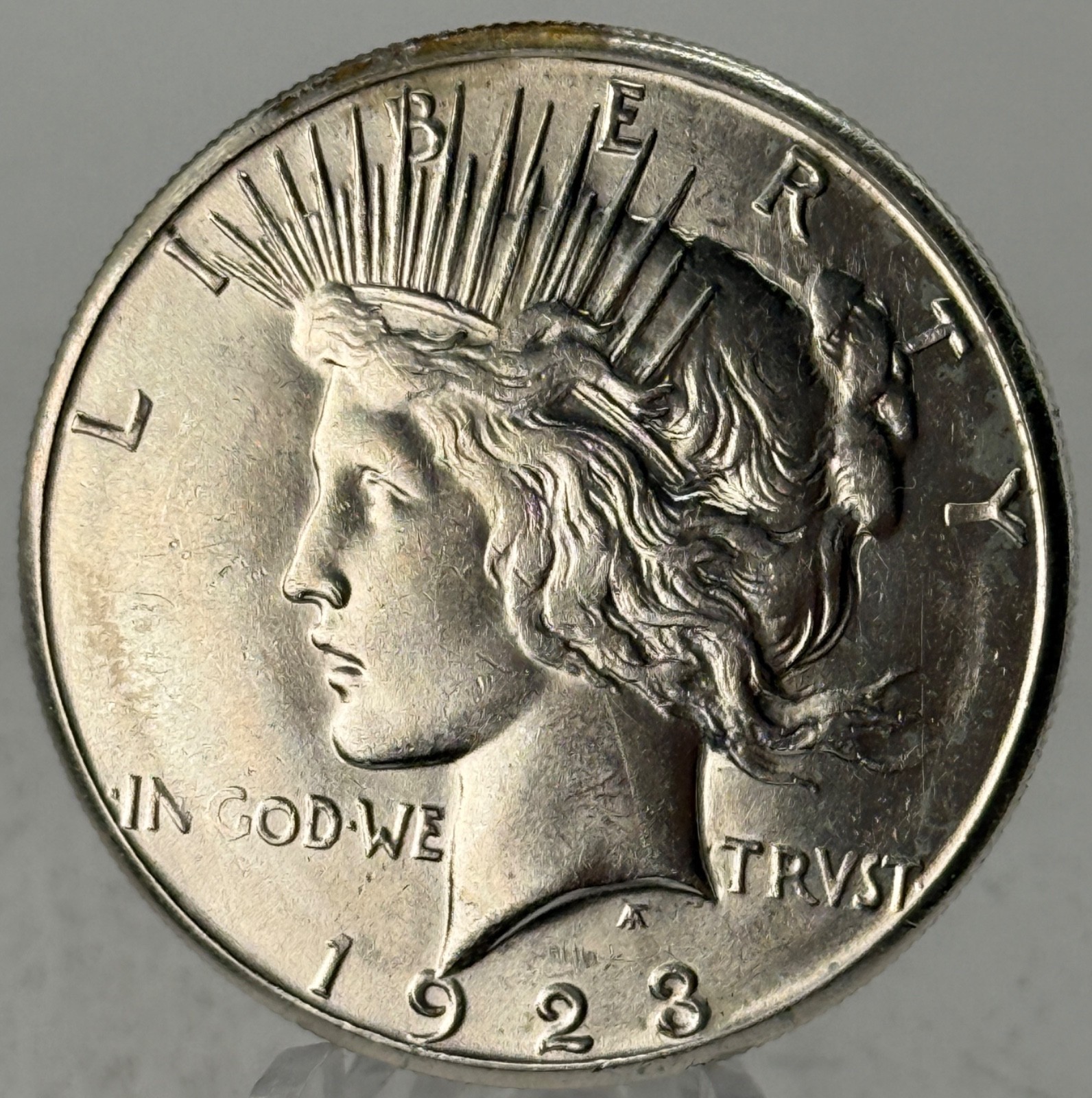 1923-S SUPERB+ GEM BU+ MS PEACE SILVER DOLLAR FROM ESTATE COLLECTION!! WOW!!