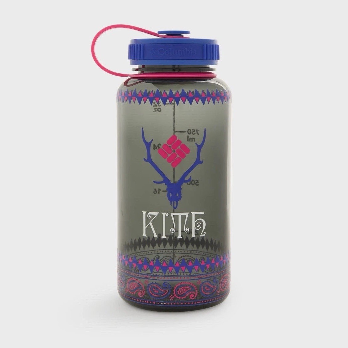 Kith & South2 West8 Columbia Tritan Water Bottle in Black BPA Free 32oz Nalgene