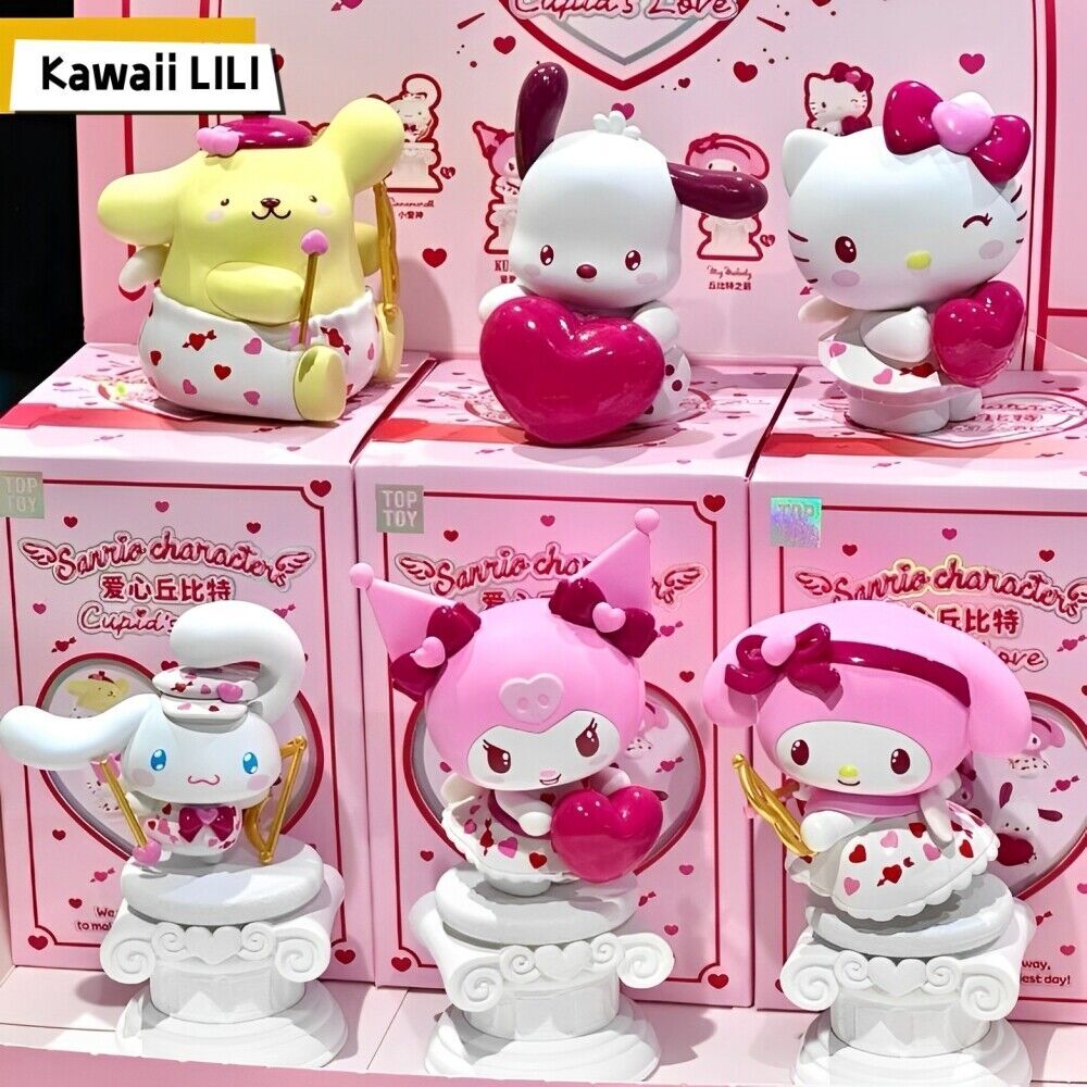 TOPTOY Sanrio Cupid's Love Series Blind Box Confirmed Figures Hot Toy Girl Gift