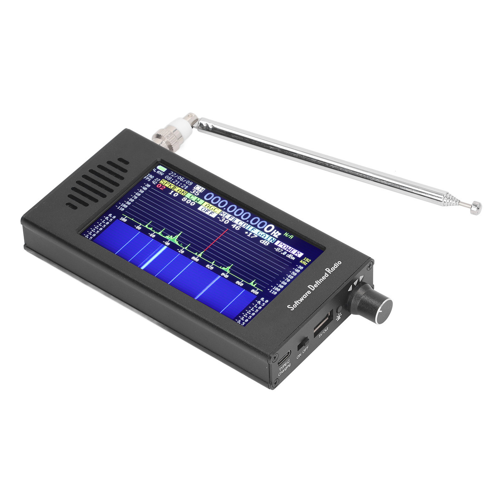 DSP SDR Radio Receiver 4.3inch 100KHz To 149MHz Shortwave Radio Receiver Part