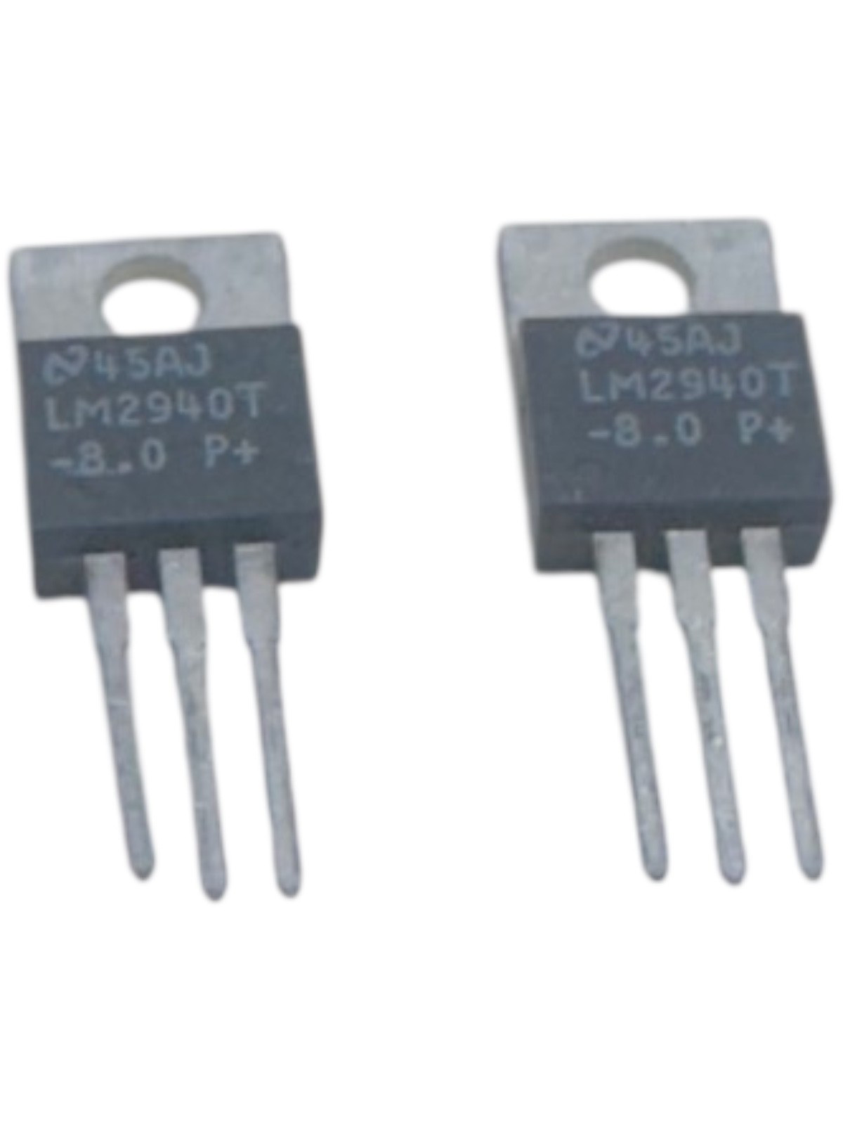 Texas Instruments LM2940T-8.0 Linear Voltage Reg IC Positive Fixed (LOT OF 2)