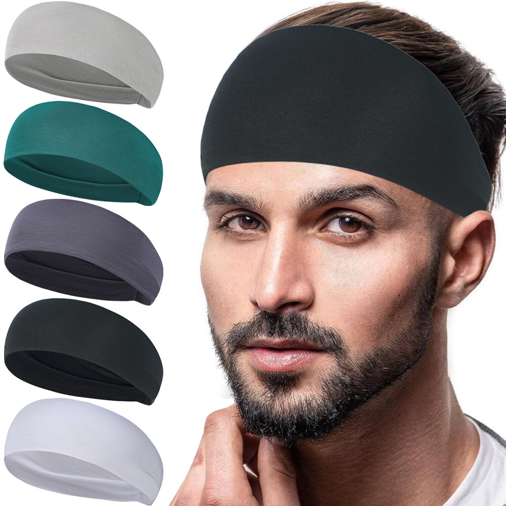 Fashion Sport Sweatband Breathable, Elastic & Soft Smooth Fitness Yoga Headband