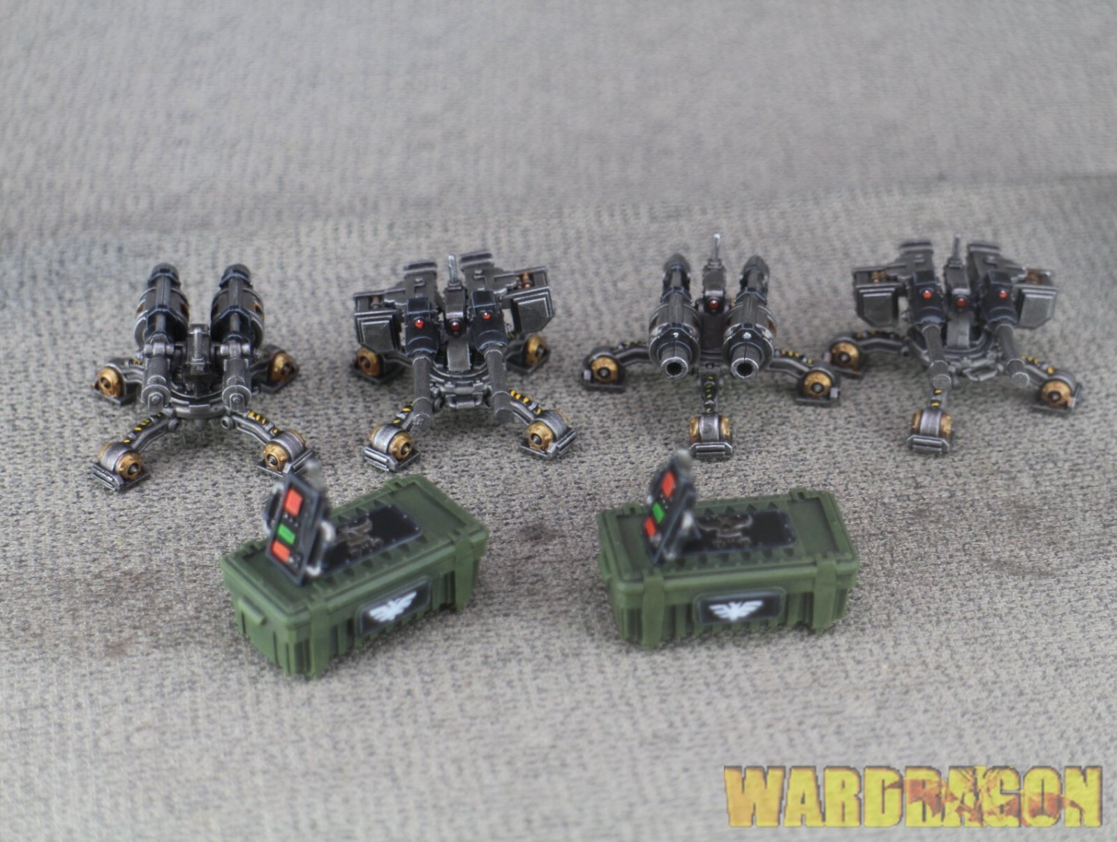 Necromunda WDS painted TRAZIOR PATTERN SENTRY GUNS w26