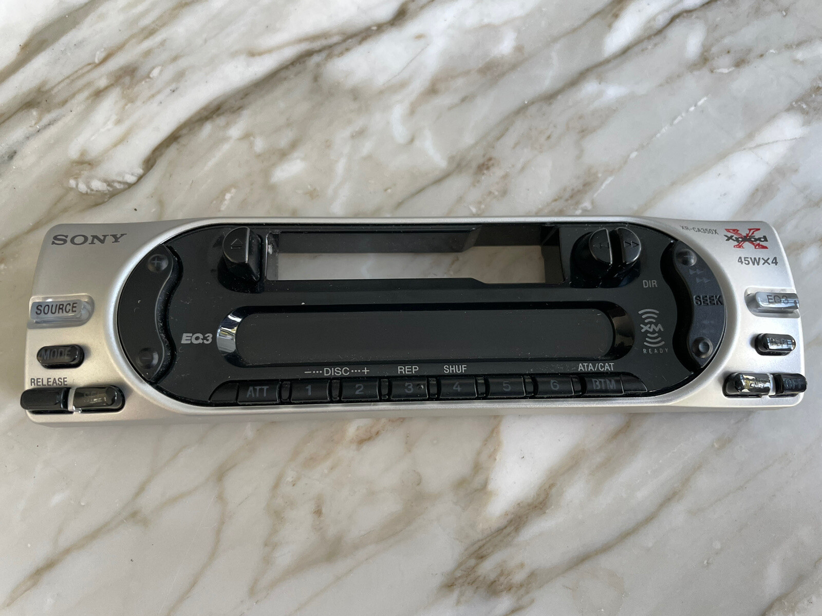 SONY XR-CA350X CAR STEREO CASSETTE SONY XR-CA350X STEREO ONLY FACEPLATE OEM🟠