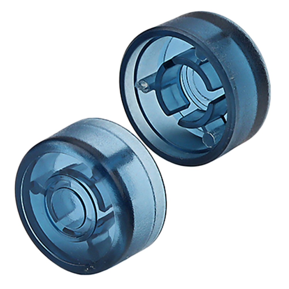 2 Pcs Plastic Effect Pedal Protection Cap Toppers Guitar Effects