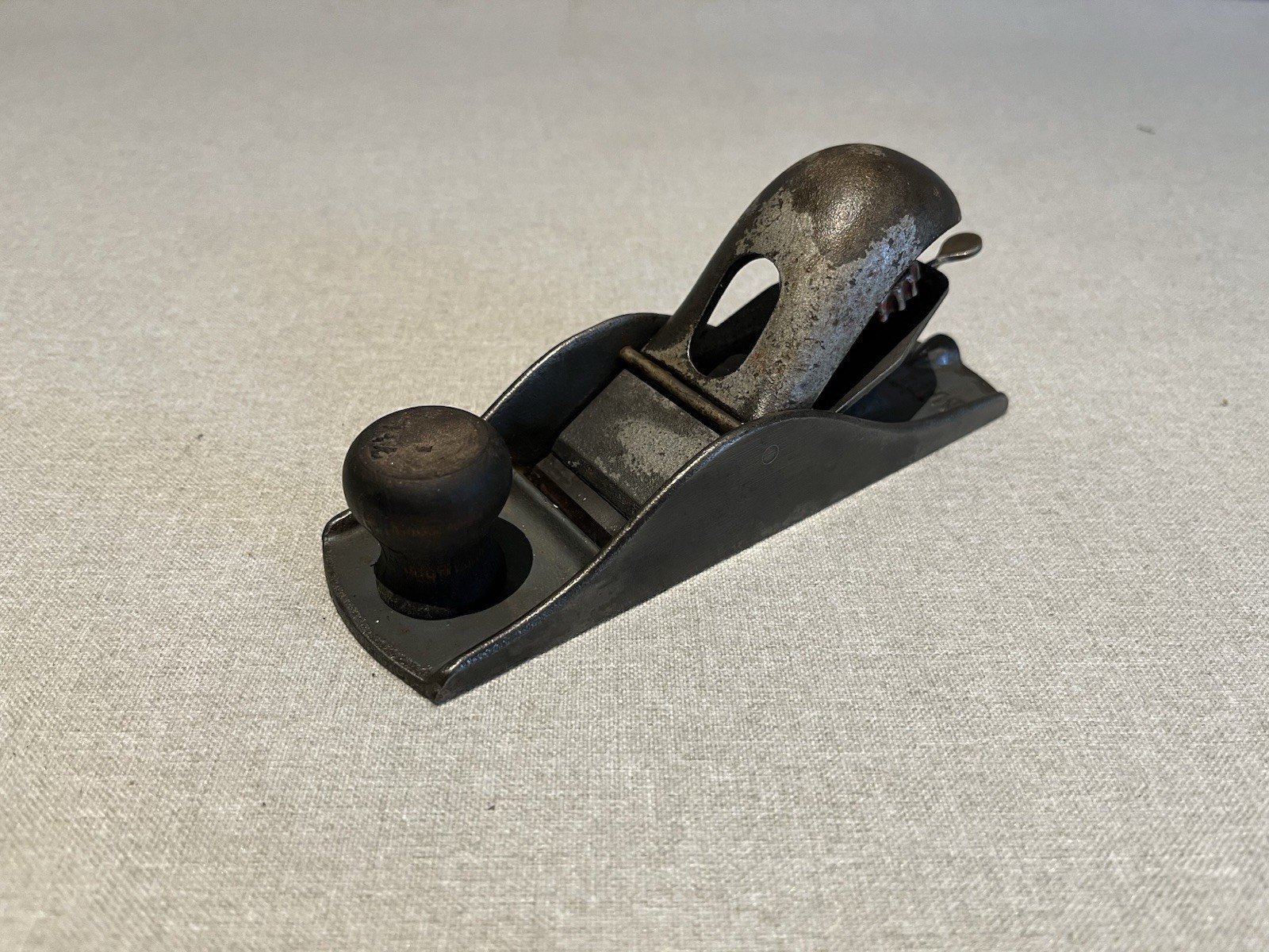 6  5/8"  Vintage Adjustable Block Plane M 1249 - Made in U. S. A.
