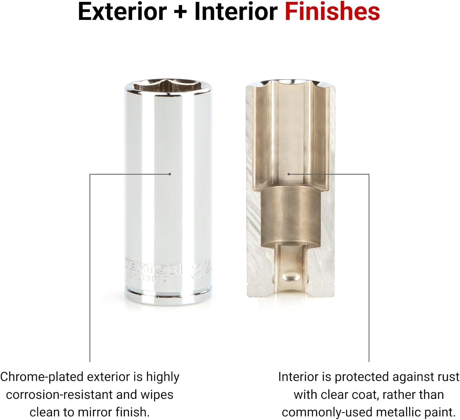 3/8 Inch Drive X 15/16 Inch Deep 6-Point Socket
