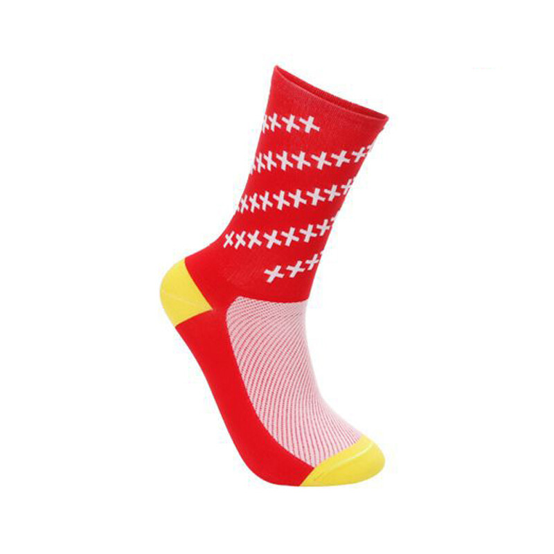 Road Cycling Riding Socks Bicycle Bike Sports Athletic Socks XC BMX MTB Red