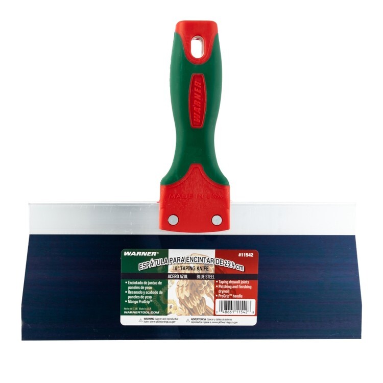 Warner Mexican Heritage Blue Steel Taping Knife Set (8,10,12")
