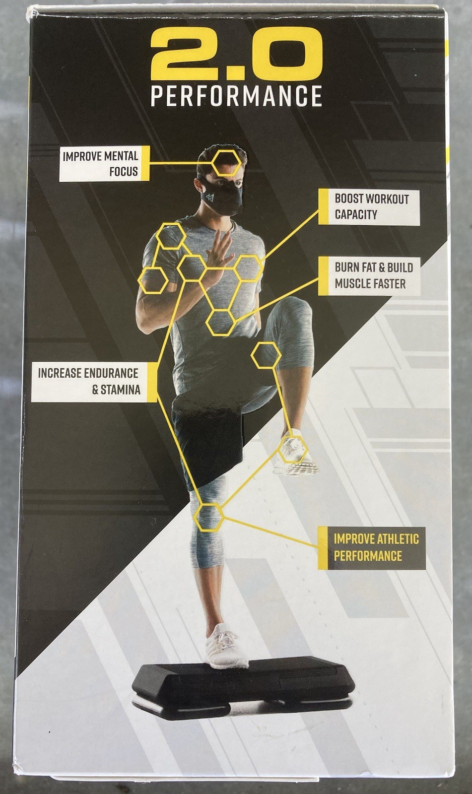 ELEVATION Training Mask Original 2.0 Workout Size MEDIUM 150 - 249 lbs
