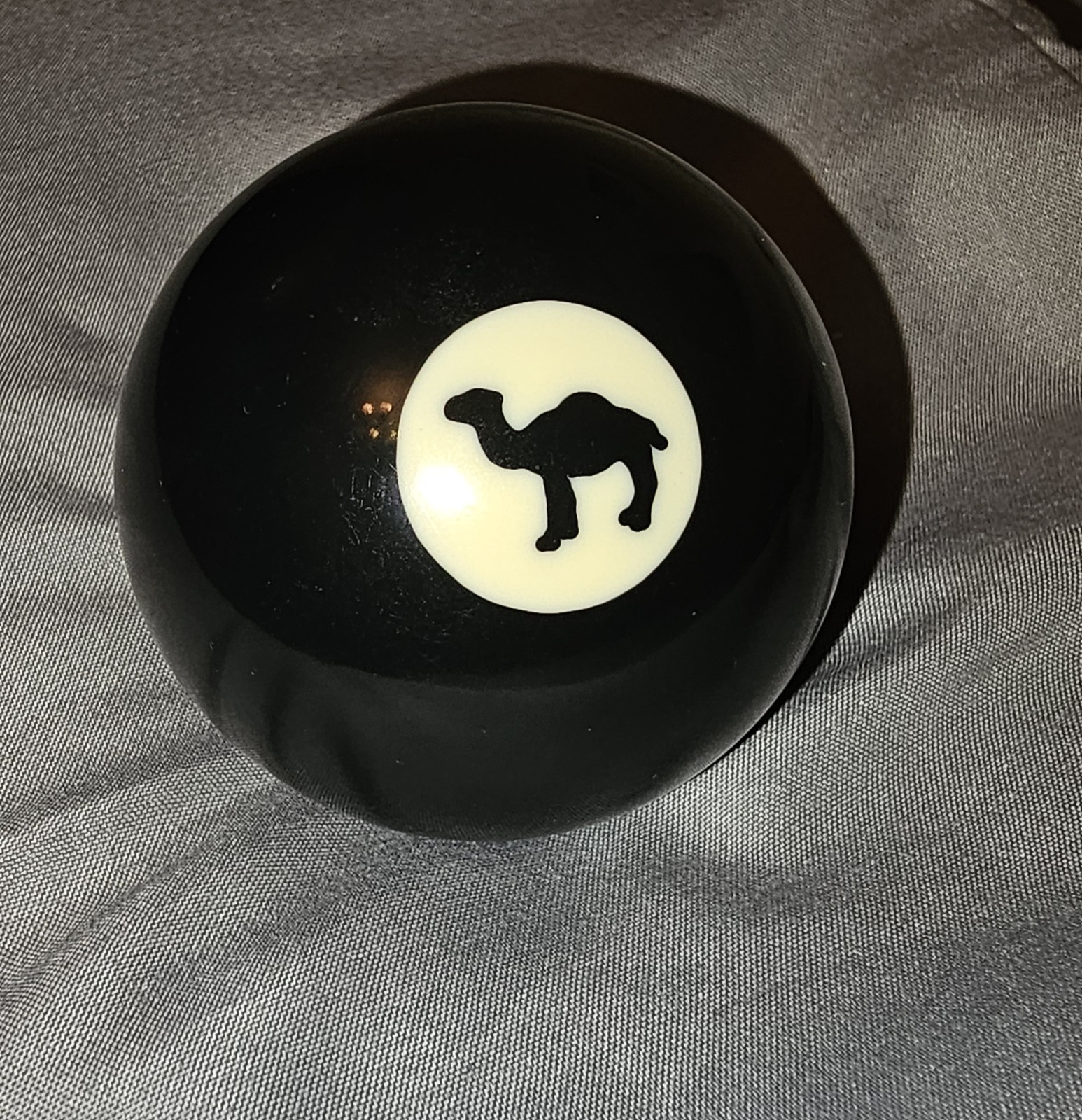Vintage Camel Cigarettes Logo 8 Ball Pool/ Billiards Black